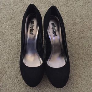 Black Unlisted Heels